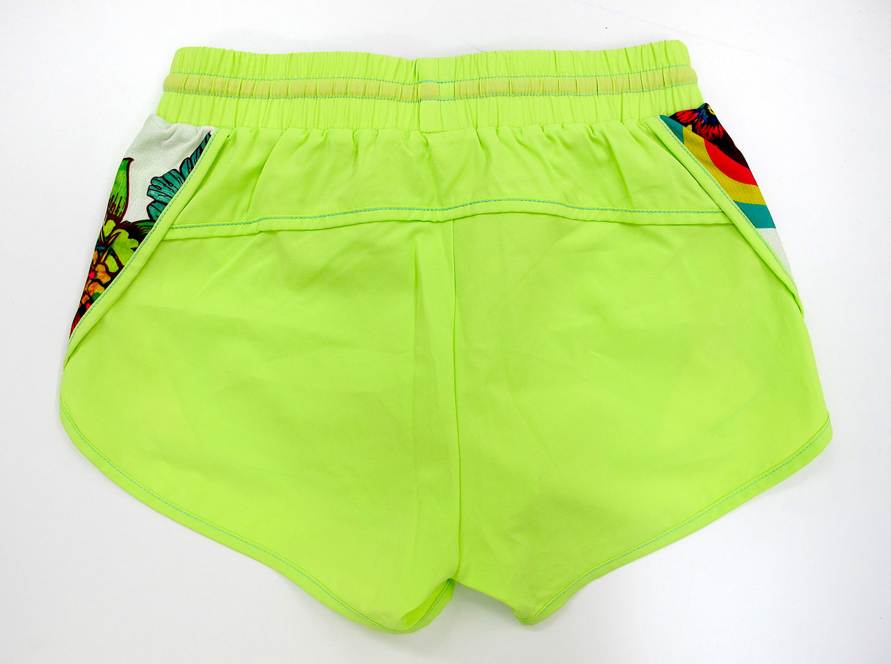 DESIGUAL short sportivi donna FR SHORT 60P2SA4 4140 colore VERDE FLUO estate 2016