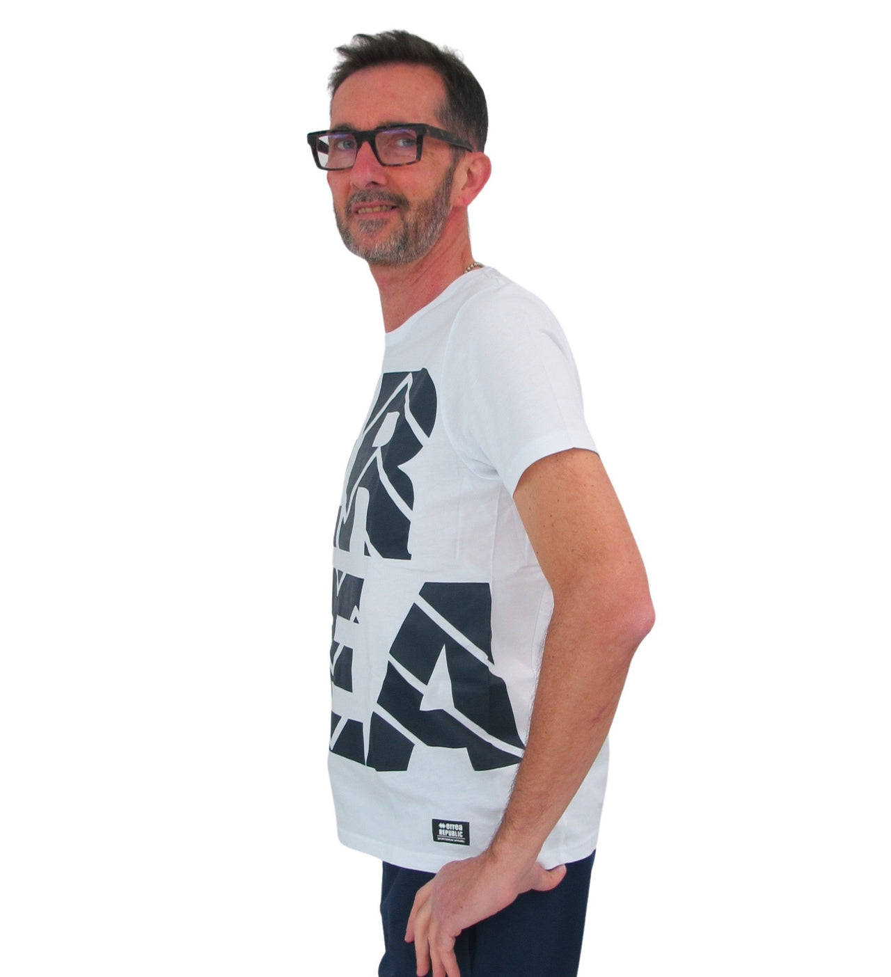 ERREA' REPUBLIC t-shirt uomo GRAPHIC R25M0G0C00010 BIANCO estate 2022