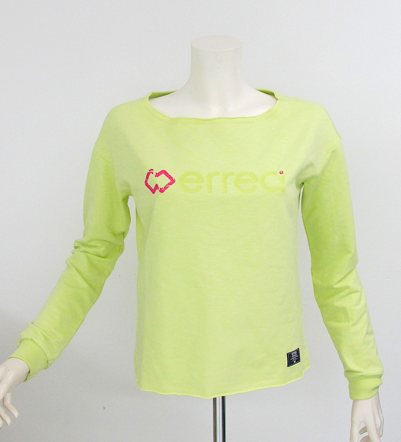 ERREA' REPUBLIC felpa donna LAURIE R13G0I0Z27520 colore GIALLO LIME estate 2016