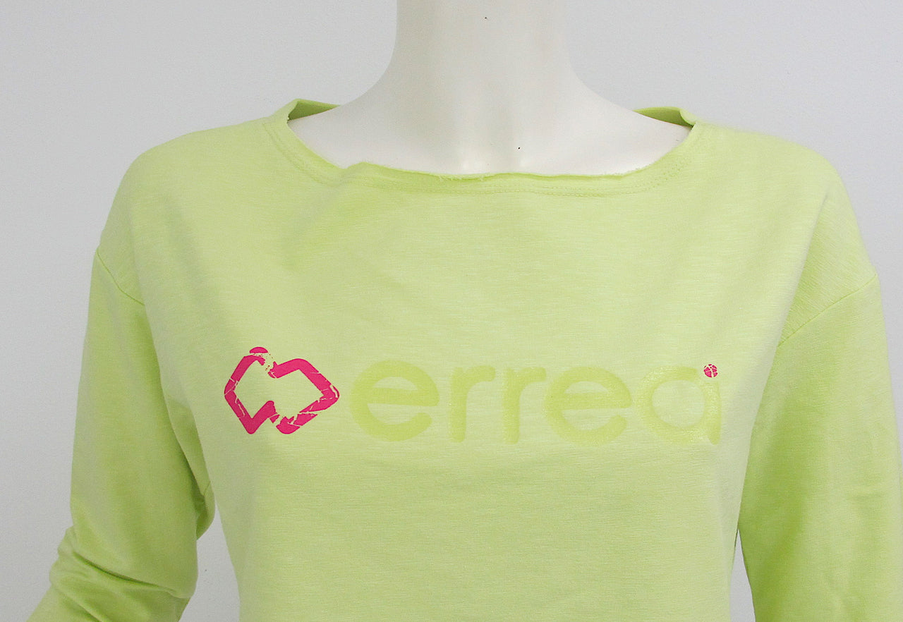 ERREA' REPUBLIC felpa donna LAURIE R13G0I0Z27520 colore GIALLO LIME estate 2016