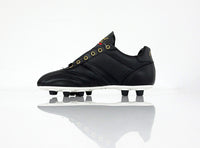 Thumbnail for RYAL scarpe calcio artigianali 70 ANNI TOP FG colore NERO