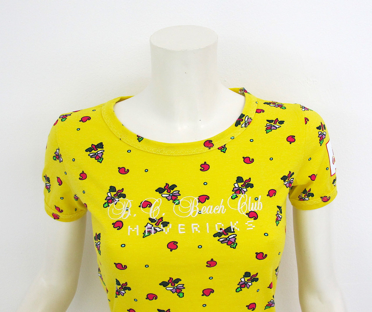 BEST COMPANY t-shirt donna 592523 C031 colore GIALLO/MULTICOLOR estate 2019