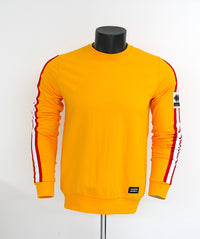 Thumbnail for ERREA' REPUBLIC felpa uomo girocollo SPORT FUSION R20G0E0Z04650 GIALLO inverno 2019