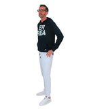 ERREA' REPUBLIC felpa uomo cappuccio GRAPHIC R25G0Q0Z00090 BLU estate 2022