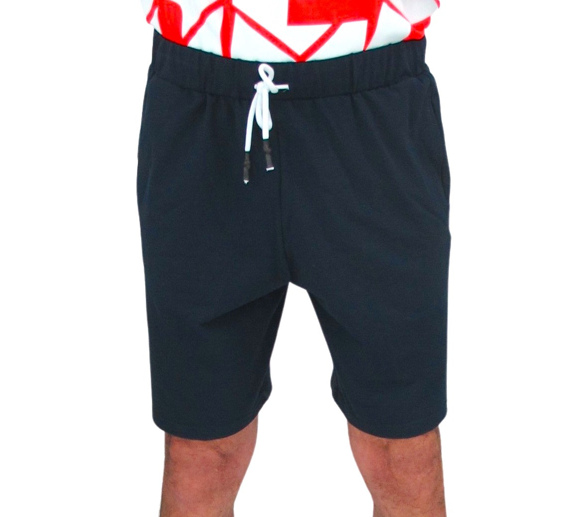 ERREA' REPUBLIC bermuda felpa uomo short GRAPHIC R25P1F0Z00090 BLU estate 2022