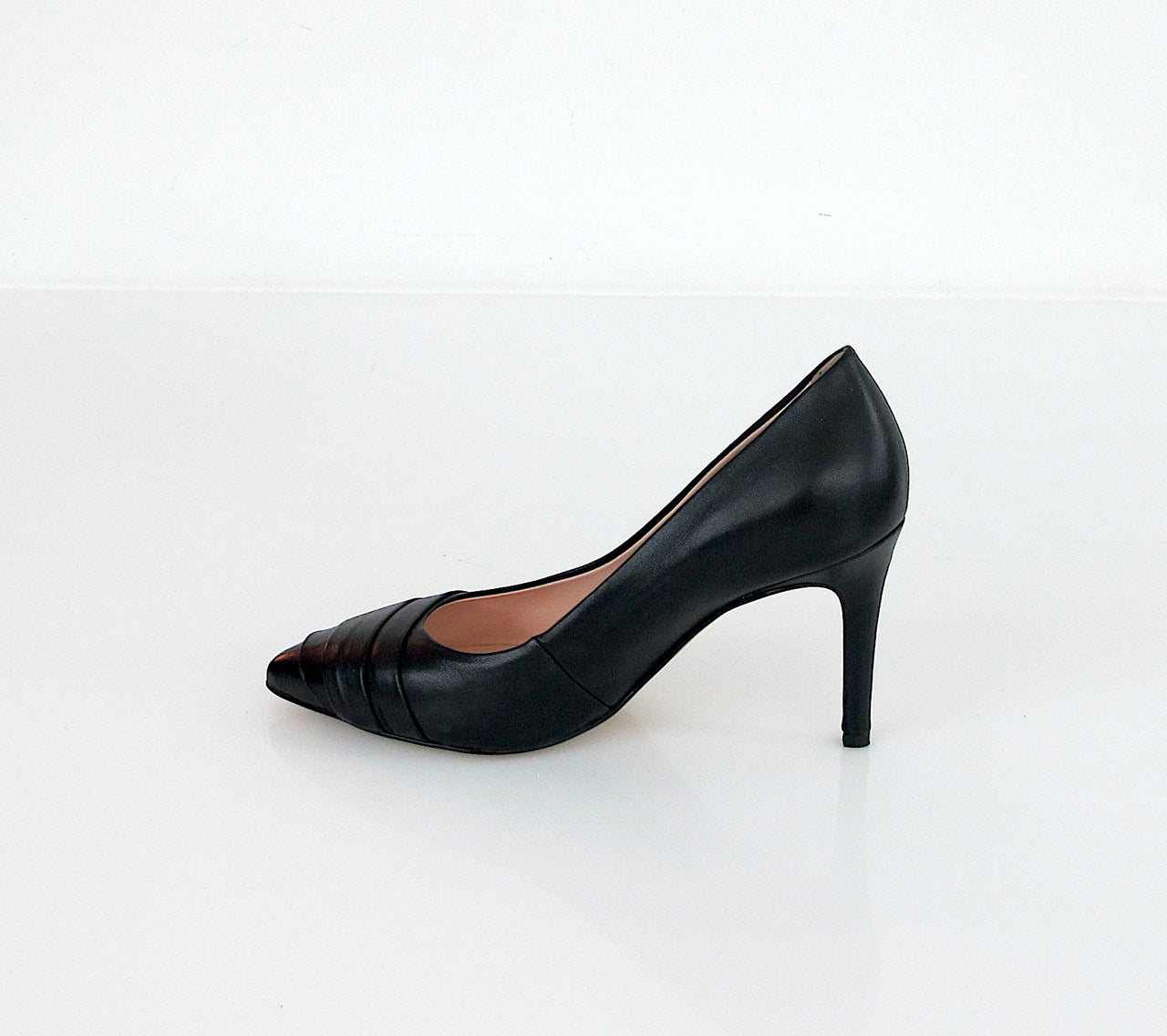 CAFèNOIR scarpe donna decolletè punta plissettata GNA435 010 NERO inverno 2020