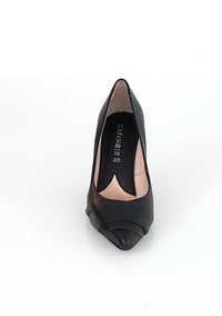Thumbnail for CAFèNOIR scarpe donna decolletè punta plissettata GNA435 010 NERO inverno 2020