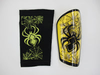 Thumbnail for ERREA' SPORT parastinchi calcio adulto SPYDER FA0X0Z00810 GIALLO/NERO tg.unica