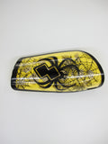 ERREA' SPORT parastinchi calcio adulto SPYDER FA0X0Z00810 GIALLO/NERO tg.unica