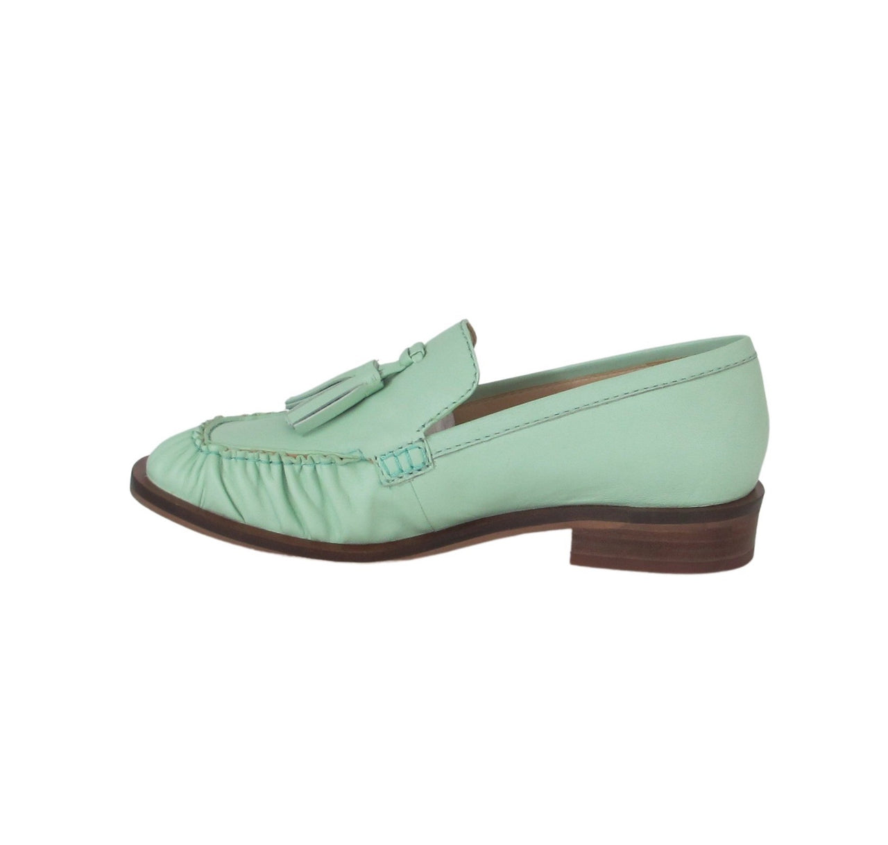 ELVIO ZANON scarpe mocassini donna pelle EQ2302X DIABOLIK MARE VERDE estate 2022