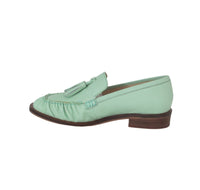Thumbnail for ELVIO ZANON scarpe mocassini donna pelle EQ2302X DIABOLIK MARE VERDE estate 2022