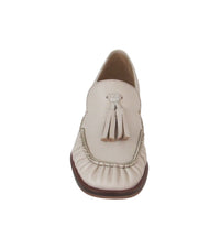 Thumbnail for ELVIO ZANON scarpe mocassini donna pelle EQ2302X DIABOLIK MARMO BEIGE estate 2022