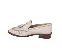 Thumbnail for ELVIO ZANON scarpe mocassini donna pelle EQ2302X DIABOLIK MARMO BEIGE estate 2022