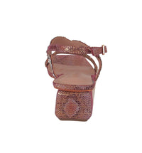 Thumbnail for MENBUR sandali donna simil pelle glitterata 23218 0084 ROSA PALO estate 2022