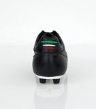 RYAL scarpe calcio ARTIGIANALE tacchetti fissi CLASSICO FG colore NERO