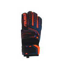 Thumbnail for REUSCH guanti portiere calcio ATTRAKT SG 5070815 7783 NERO ARANCIO luglio 2020