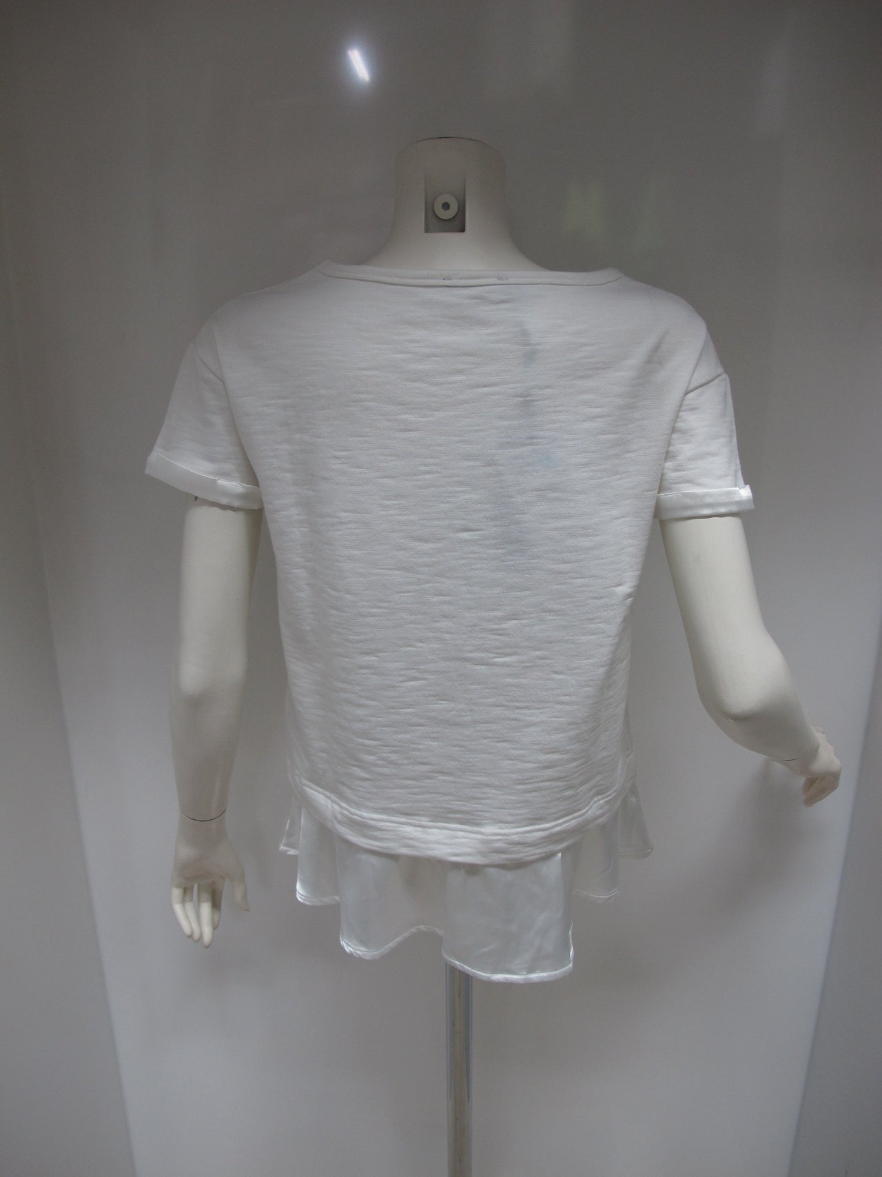 LIU JO SPORT felpa donna manica corta modello T16160 F0520 colore BIANCO estate 2016 - dodo.club - 2
