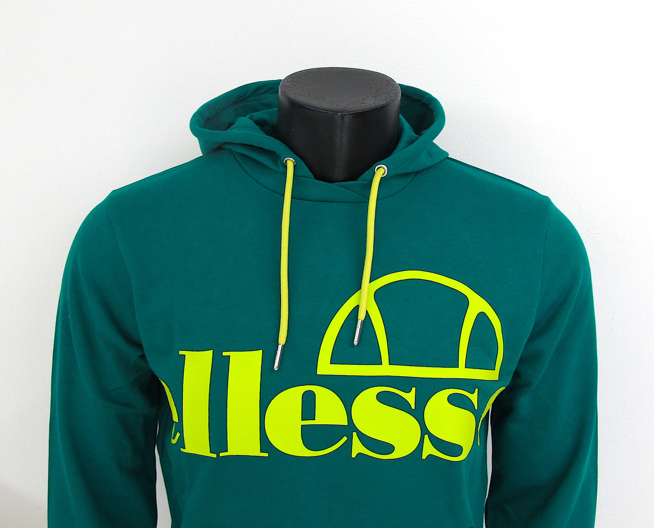 ELLESSE felpa uomo sportiva cappuccio EHM218S20 769 VERDE estate