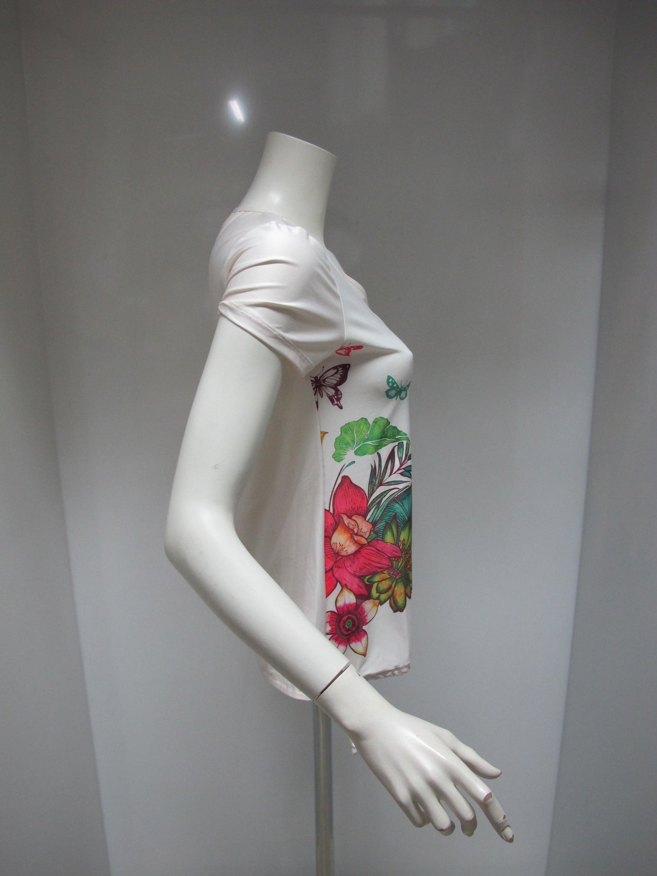 DESIGUAL t-shirt donna manica corta modello 60T2SD1-1013 colore BEIGE estate 2016 - dodo.club - 4