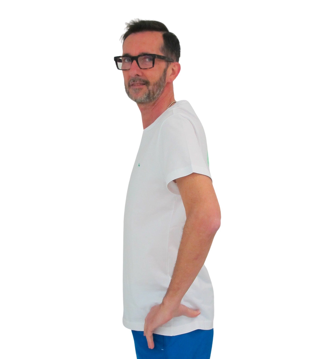 HARMONT&BLAINE t-shirt uomo stampa dietro IRH165 021152 100 BIANCO estate 2022
