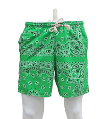 Thumbnail for MC2 SAINT BARTH boxer costume mare uomo BANDANA HYPE 75 VERDE estate 2020