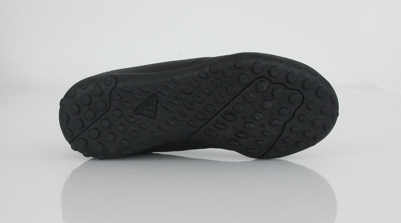 ADIDAS scarpe calcetto bimbo turf PREDATOR 19.4 TF G25826 NERO/CIANO agosto 2019