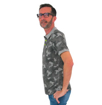 Thumbnail for SHOCKLY polo uomo manica corta M POLO CAMU 4X4802 GREY GRIGIO estate 2022