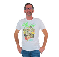 Thumbnail for SHOCKLY t-shirt uomo manica corta stampa TS FUEL 4T1301 WHITE BIANCO estate 2022