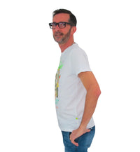Thumbnail for SHOCKLY t-shirt uomo manica corta stampa TS FUEL 4T1301 WHITE BIANCO estate 2022