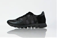 Thumbnail for L4K3 scarpe sneaker uomo MR BIG 21 CAMOU EVA CANVAS colore NERO CAMOUFLAGE inverno 2017