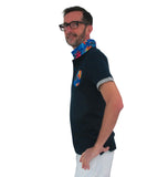 SHOCKLY polo uomo manica corta taschino M POLO HAITI 4X7010 NAVY BLU estate 2022