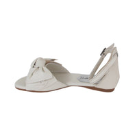 Thumbnail for CAFèNOIR sandali donna flat pelle tallone chiuso C1GG1060 PANNA estate 2022