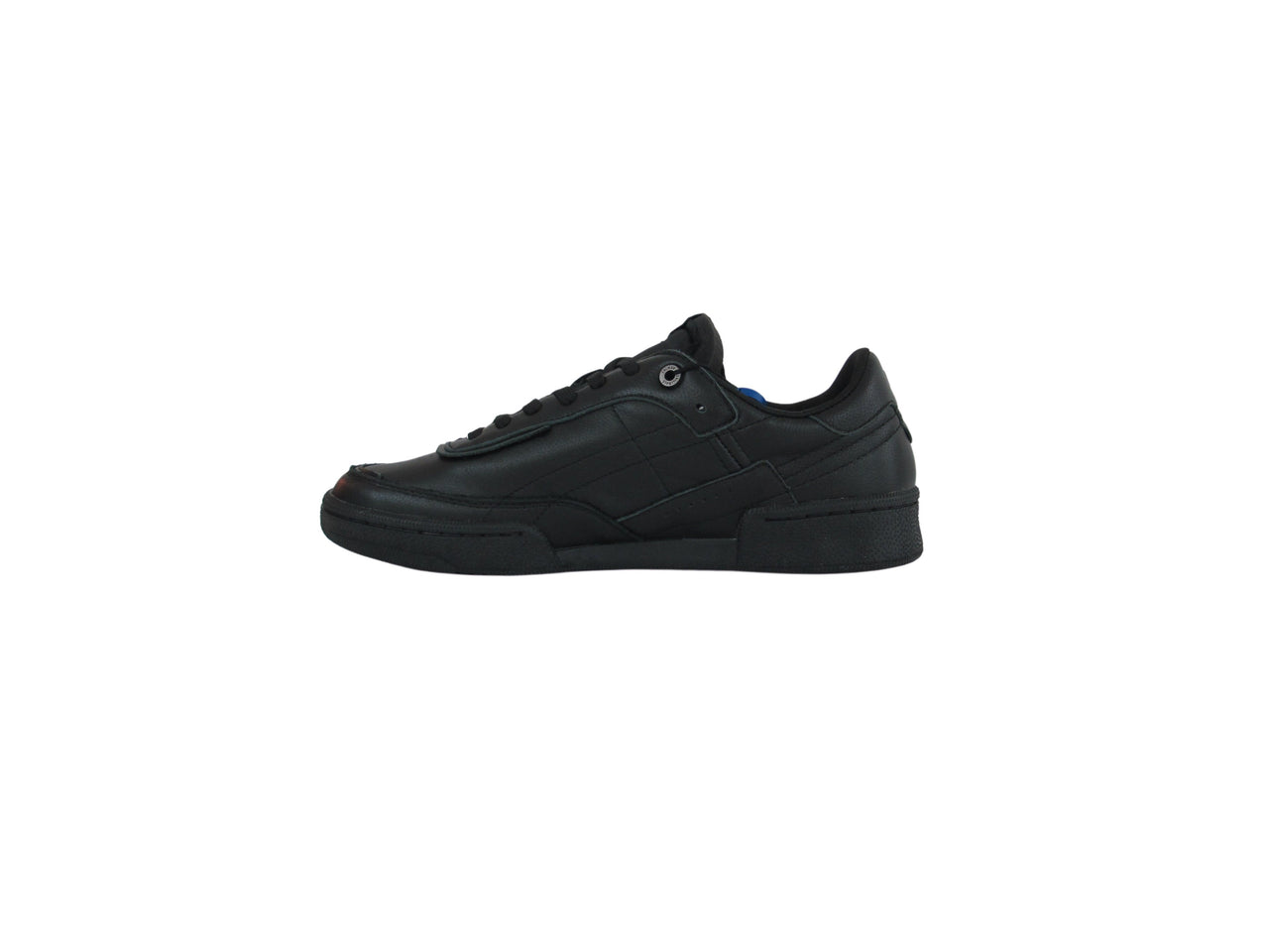 COLMAR scarpe sneaker uomo casual FOLEY LEATHER 076 NERO inverno 2020