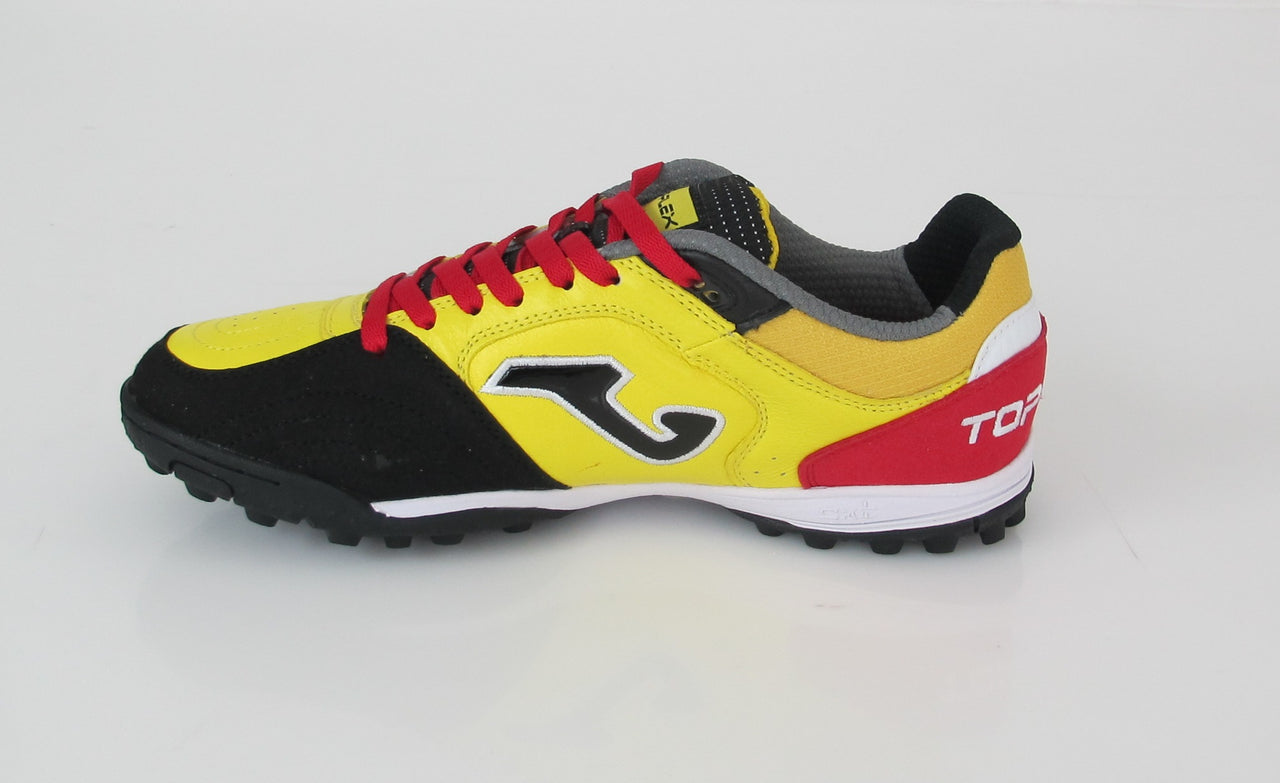 JOMA scarpe calcetto turf TOP FLEX 2228 TOPS2228TF GIALLO ROSSO febbraio 2022