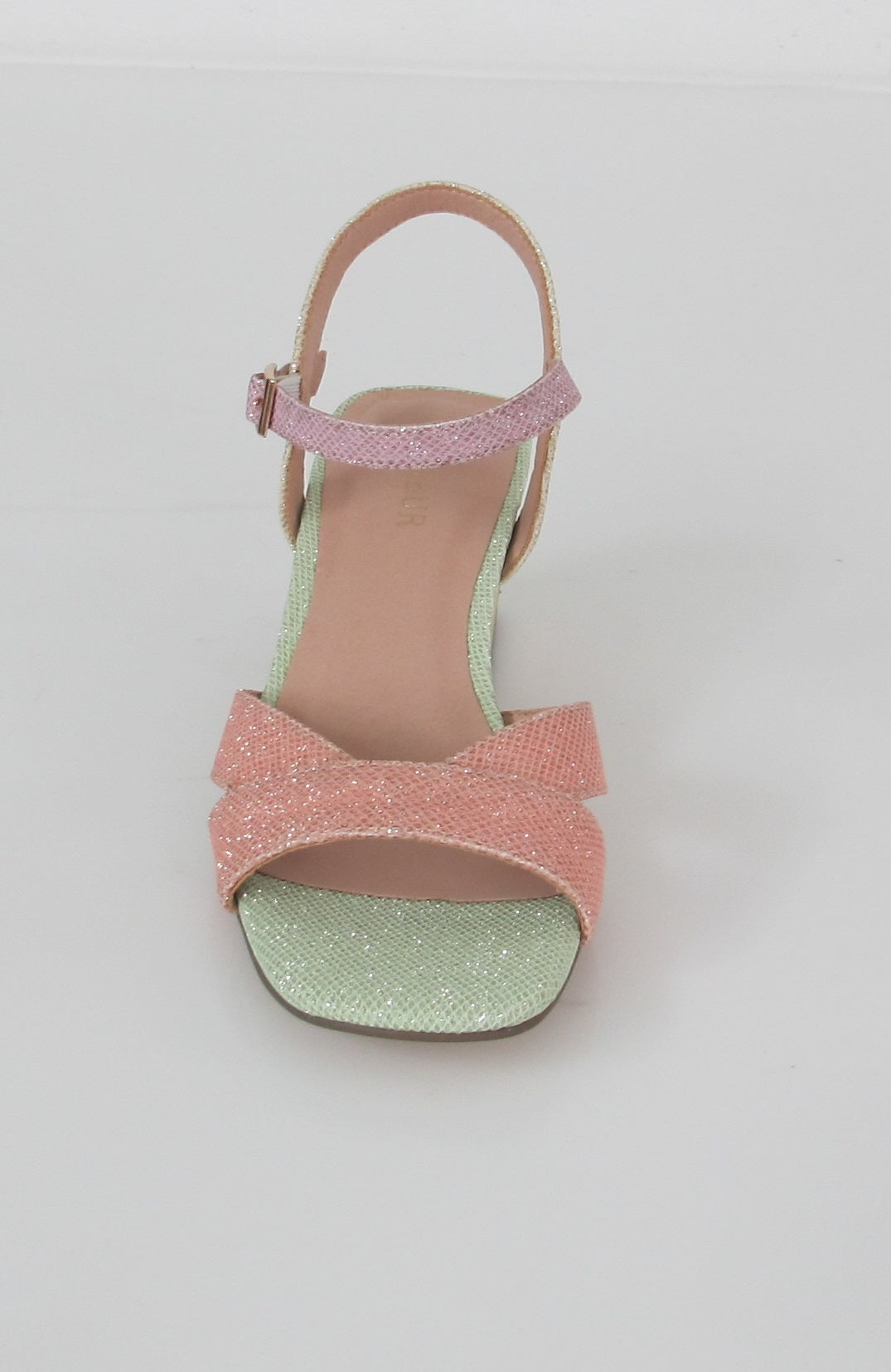 MENBUR sandali donna tacco cinturino glitter 23015 0082 MULTICOLOR estate 2022