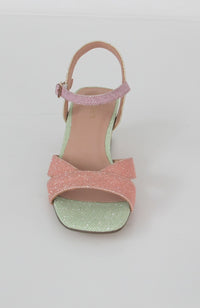 Thumbnail for MENBUR sandali donna tacco cinturino glitter 23015 0082 MULTICOLOR estate 2022