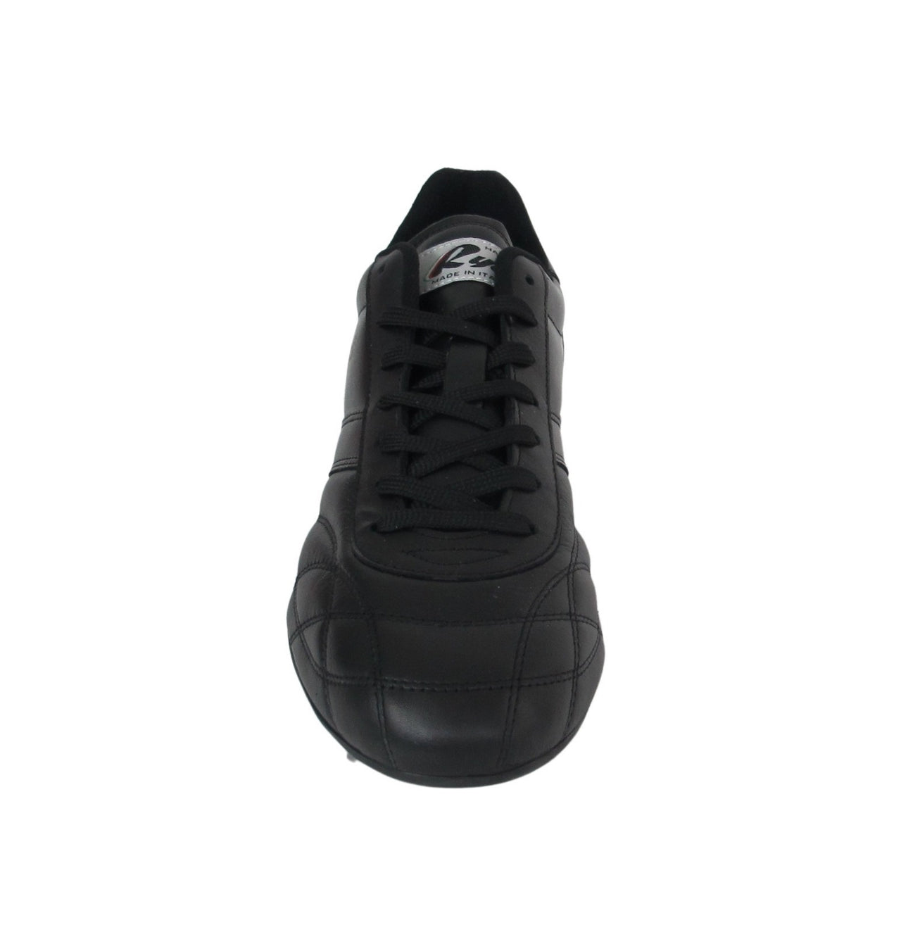 RYAL scarpe calcio artigianali a 6 tacchetti avvitabili ITALY SG colore NERO