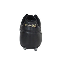 Thumbnail for RYAL scarpe calcio artigianali a 6 tacchetti avvitabili ITALY SG colore NERO