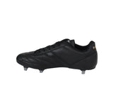 RYAL scarpe calcio artigianali a 6 tacchetti avvitabili ITALY SG colore NERO