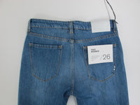 Thumbnail for TWO WOMEN jeans donna flare GAILA 12005 SCACD VINTAGE ME AZZURRO MEDIO estate 2018