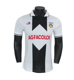 Loja do ZICO - replica maglia da gioco UDINESE campionato 83/84 UOMO, colore bianco/nero, con numero tg. L adulto