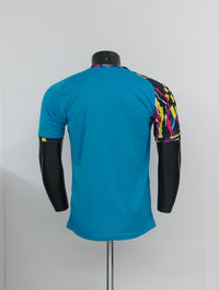 Thumbnail for ERREA' t-shirt uomo padel PADDY AD GM0U0C35990 CYAN MULTICOLOR estate 2022