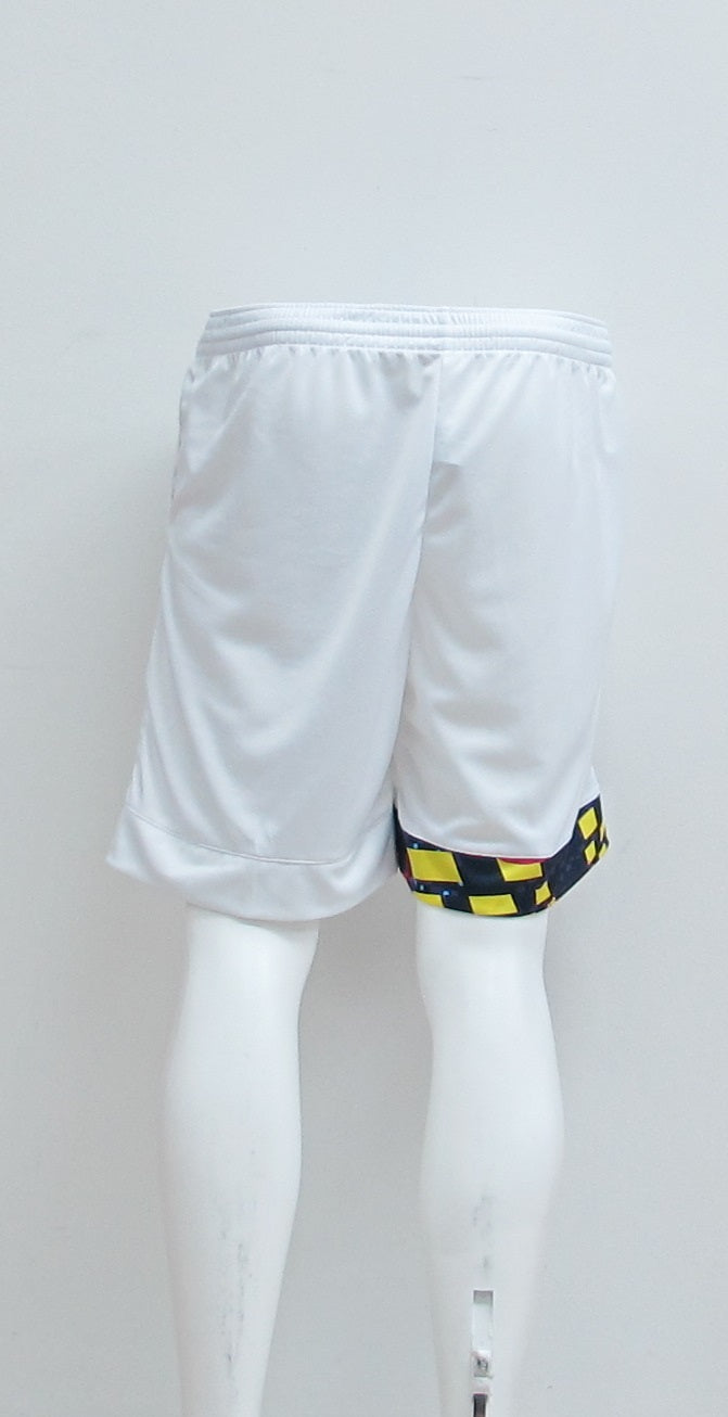 ERREA' bermuda uomo padel PATROS AD GP0H0Z00010 BIANCO MULTICOLOR estate 2022