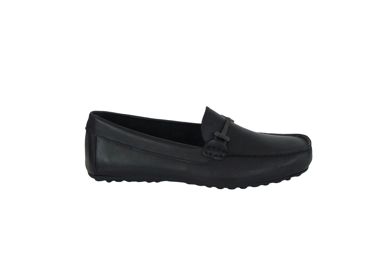 FRAU scarpe uomo mocassino morsetto 3174 135 SPINNER GOMMA NERO estate 2020