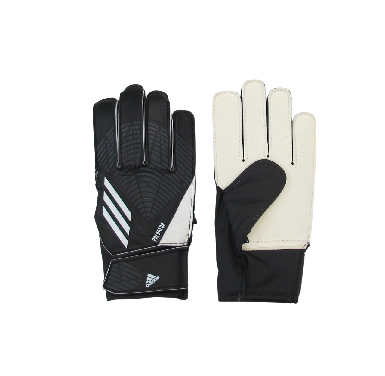 ADIDAS guanti portiere bimbo PREDATOR TRAINING H62440 NERO BIANCO giugno 2022