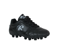 Thumbnail for RYAL scarpe calcio bimbo pelle canguro SU MISURA JUNIOR FG NERO luglio 2023