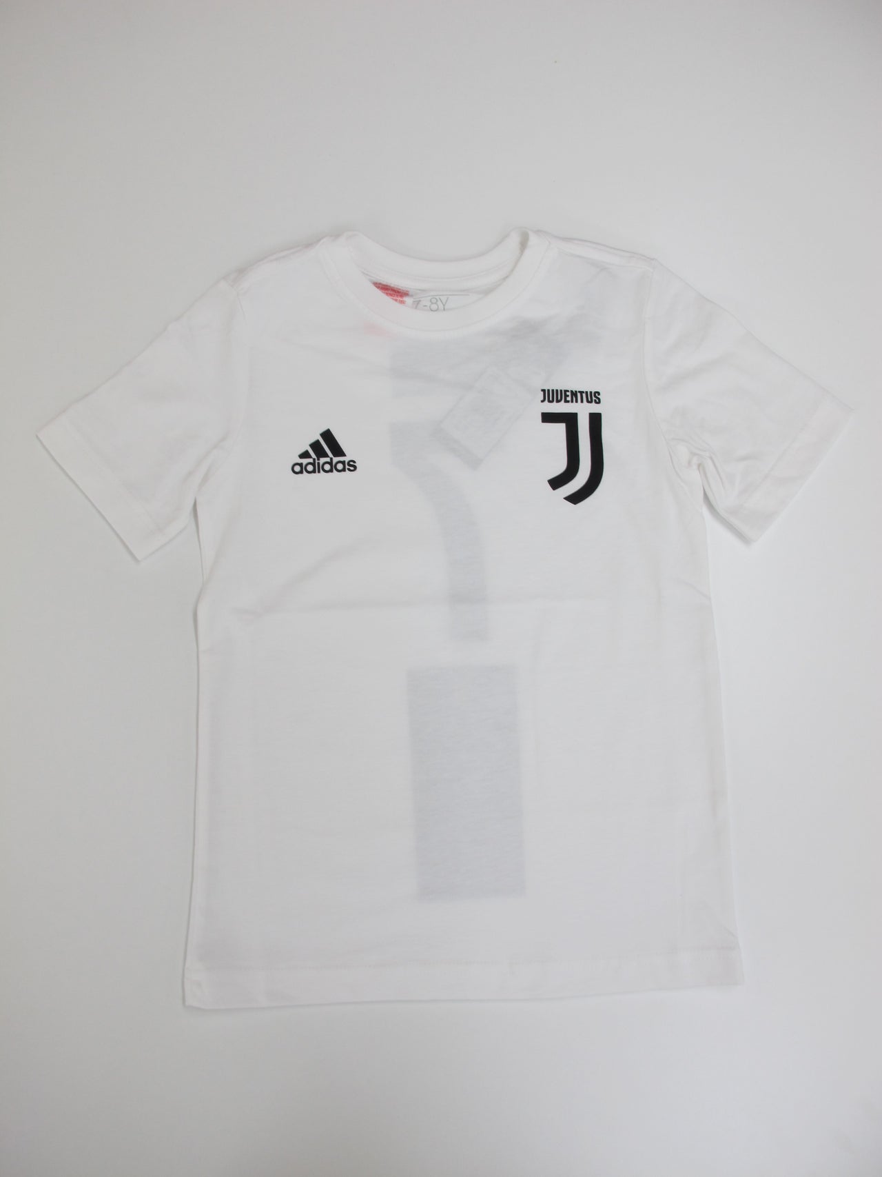 ADIDAS t-shirt JUVENTUS GRAPHIC 7 FI2366 colore BIANCO campionato 2018/2019