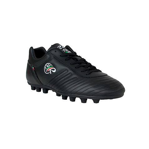 RYAL scarpe calcio artigianali made in italy ARTISAN 2.0 GOMMA HG NERO