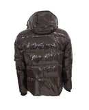 TATRAS giubbotto uomo piumino lucidoMTLA20A4104-D BROWN MARRONE inverno 2020