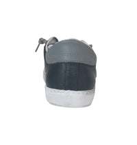 Thumbnail for 2STAR scarpe sneaker uomo low pelle 2SU3625 178 BLU GRIGIO inverno 2022